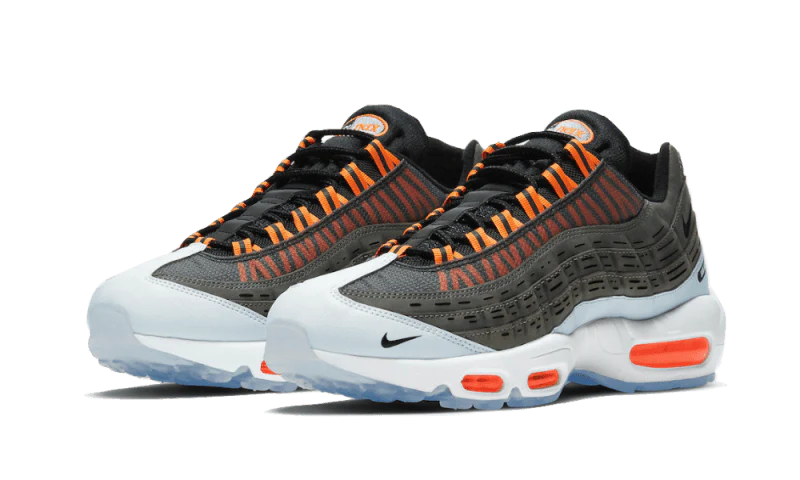 Nike Air Max 95 Kim Jones Black Total Orange - Image 2