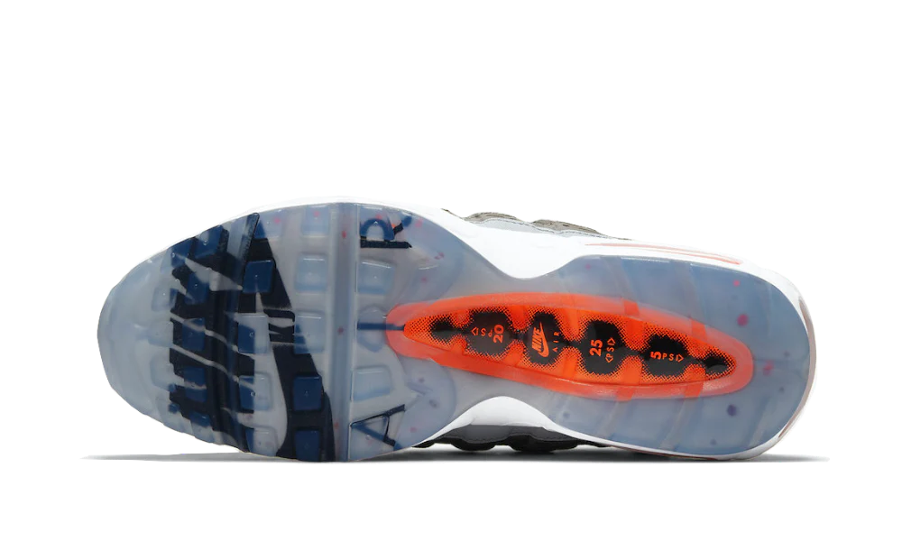 Nike Air Max 95 Kim Jones Black Total Orange - Image 3