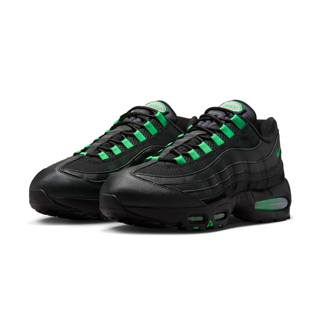 Nike Air Max 95 OG Big Bubble Black Green Shock - Image 2