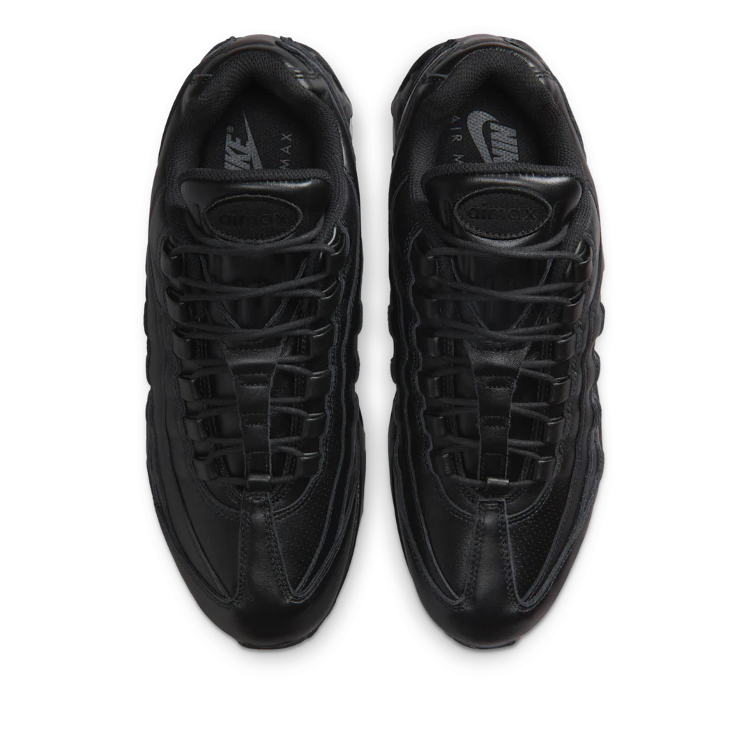 Nike Air Max 95 QS Big Bubble Black Leather - Image 3