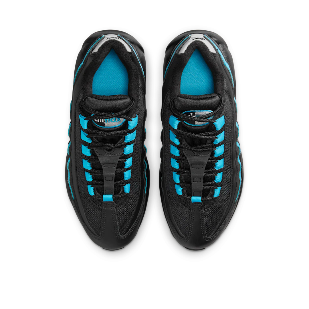 Nike Air Max 95 Recraft Black Pearl Grey Baltic Blue - Image 3