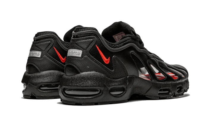 Nike Air Max 96 Supreme Black - Image 3