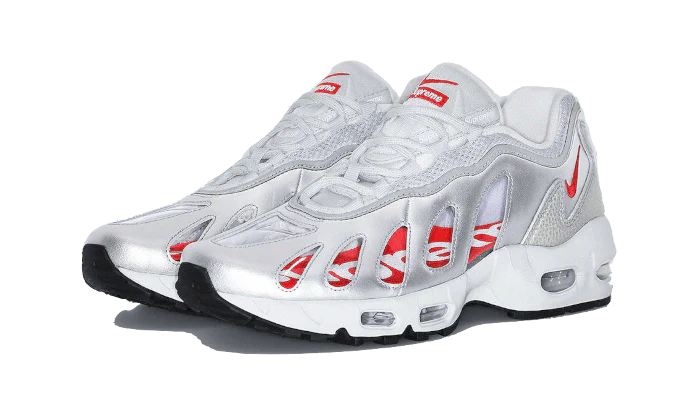 Nike Air Max 96 Supreme Silver Bullet - Image 2