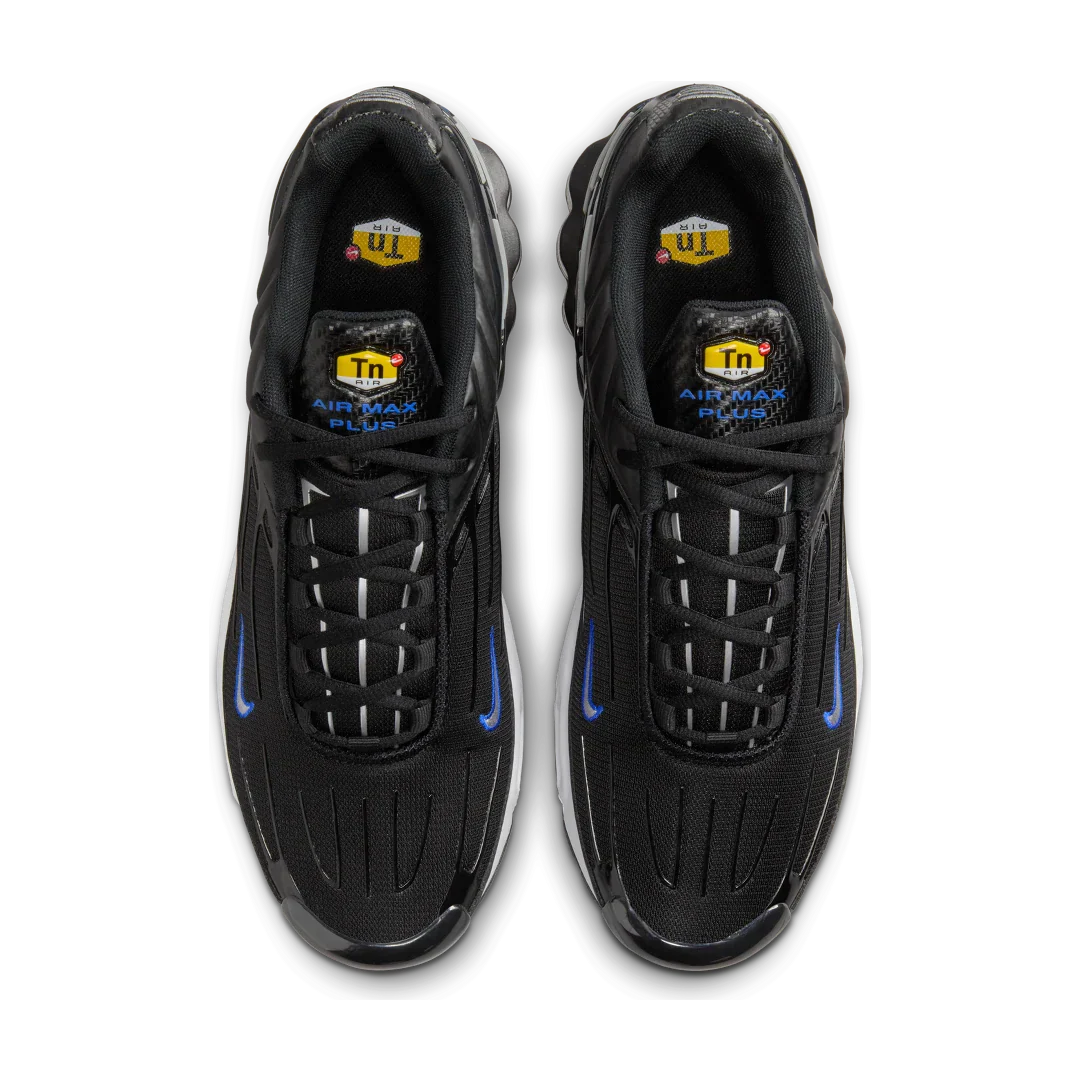 Nike Air Max Plus 3 Black Blue Metallic Silver - Image 3