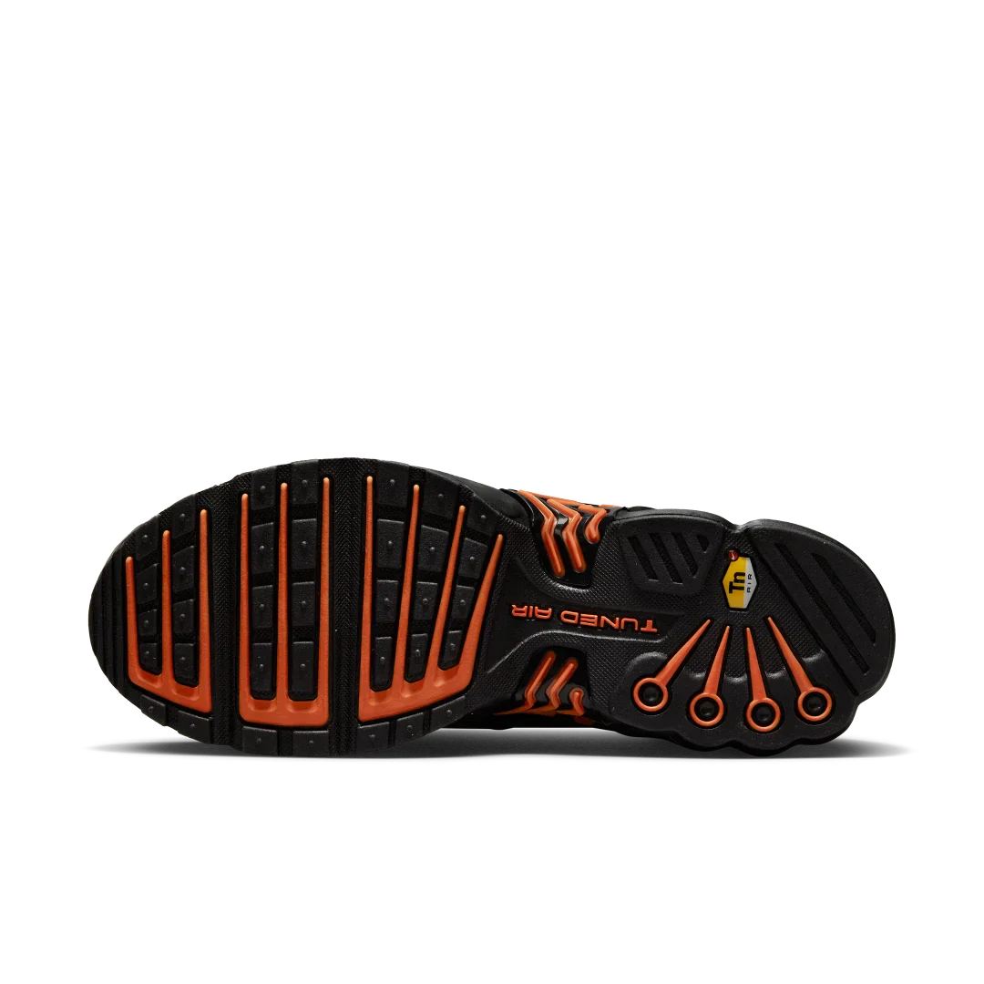 Nike Air Max Plus 3 Black Orange Spirograph - Image 4