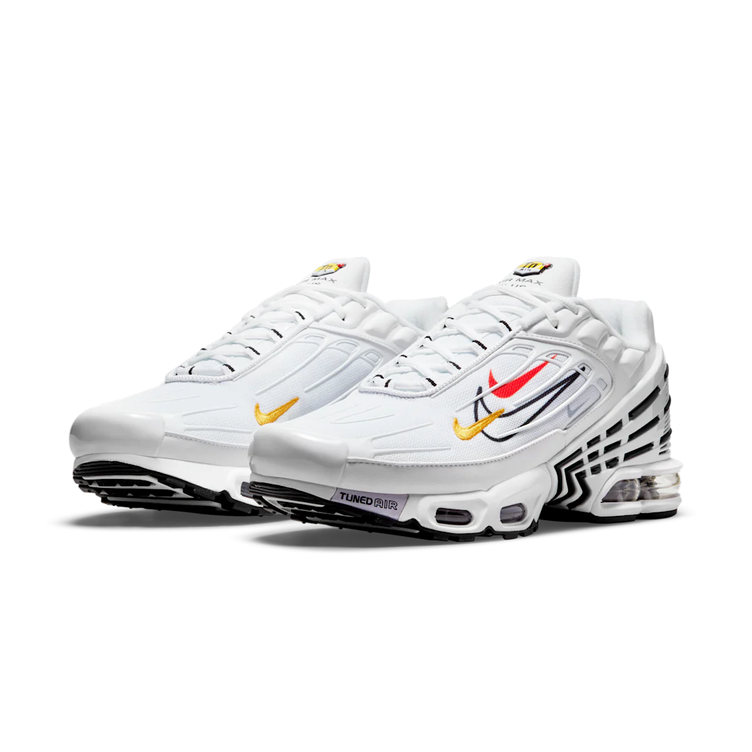 Nike Air Max Plus 3 Multi-Swoosh White - Image 2