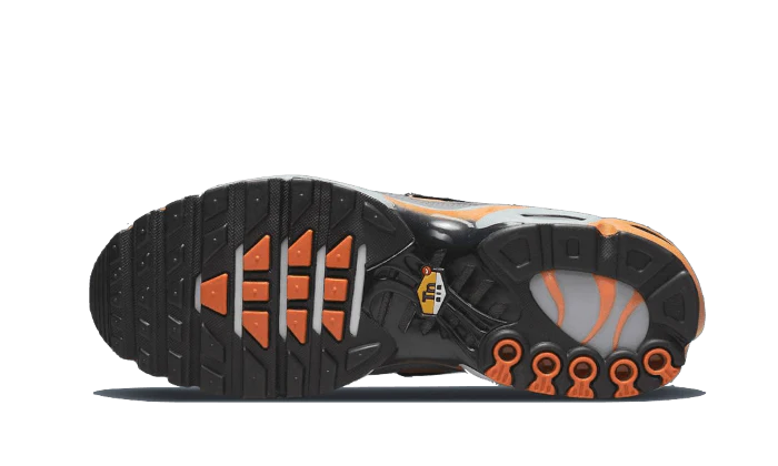 Nike Air Max Plus Grey Orange - Image 3