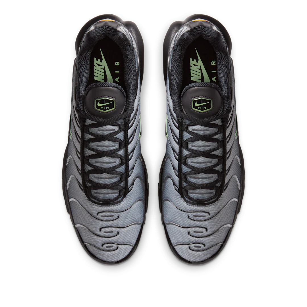 Nike Air Max Plus Black Particle Grey Vapour Green - Image 3