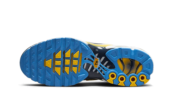 Nike Air Max Plus University Blue Topaz Gold - Image 3