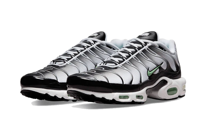 Nike Air Max Plus White Black Mint Green - Image 2