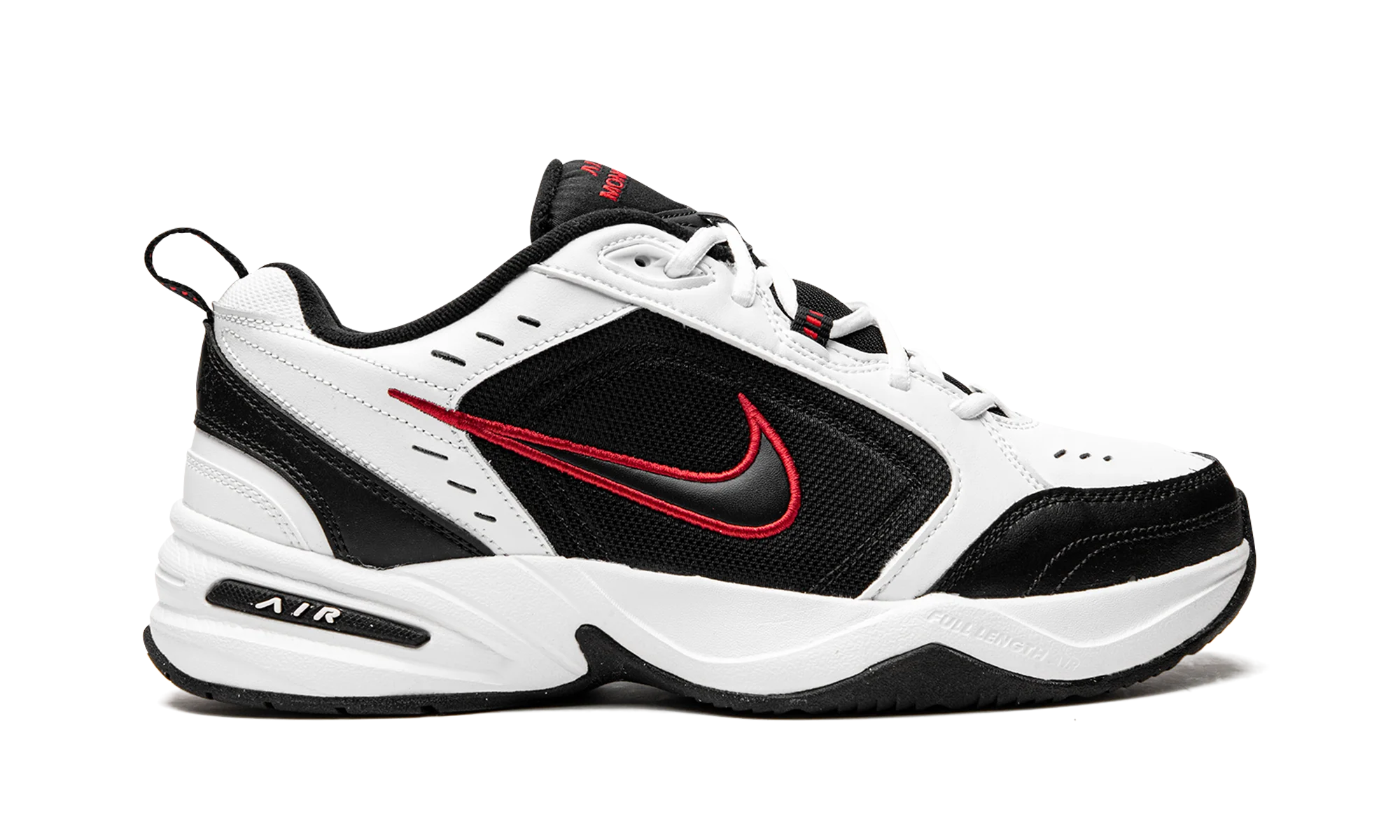 Nike Air Monarch IV White Black - Image 6