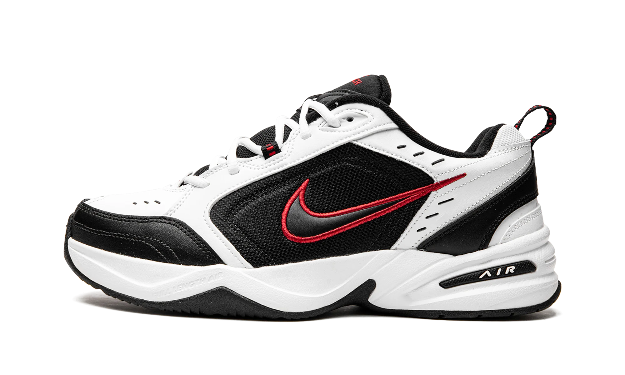 Nike Air Monarch IV White Black - Image 8