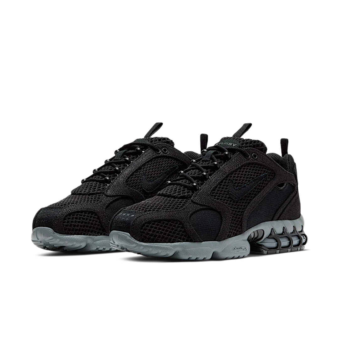 Nike Air Zoom Spiridon Cage 2 Stussy Black - Image 2