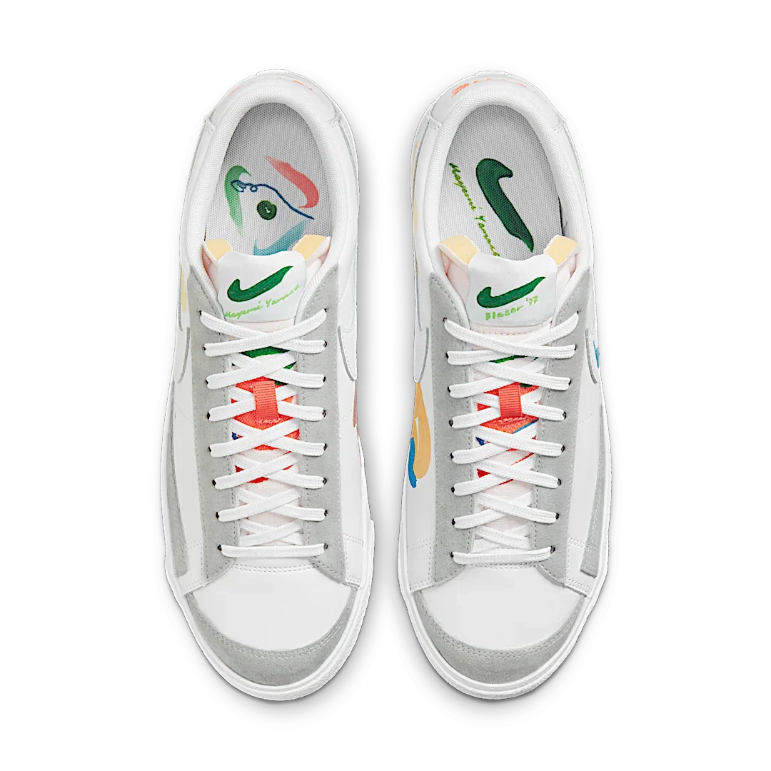 Nike Blazer Low 77 Flyleather Mayumi Yamase White - Image 3