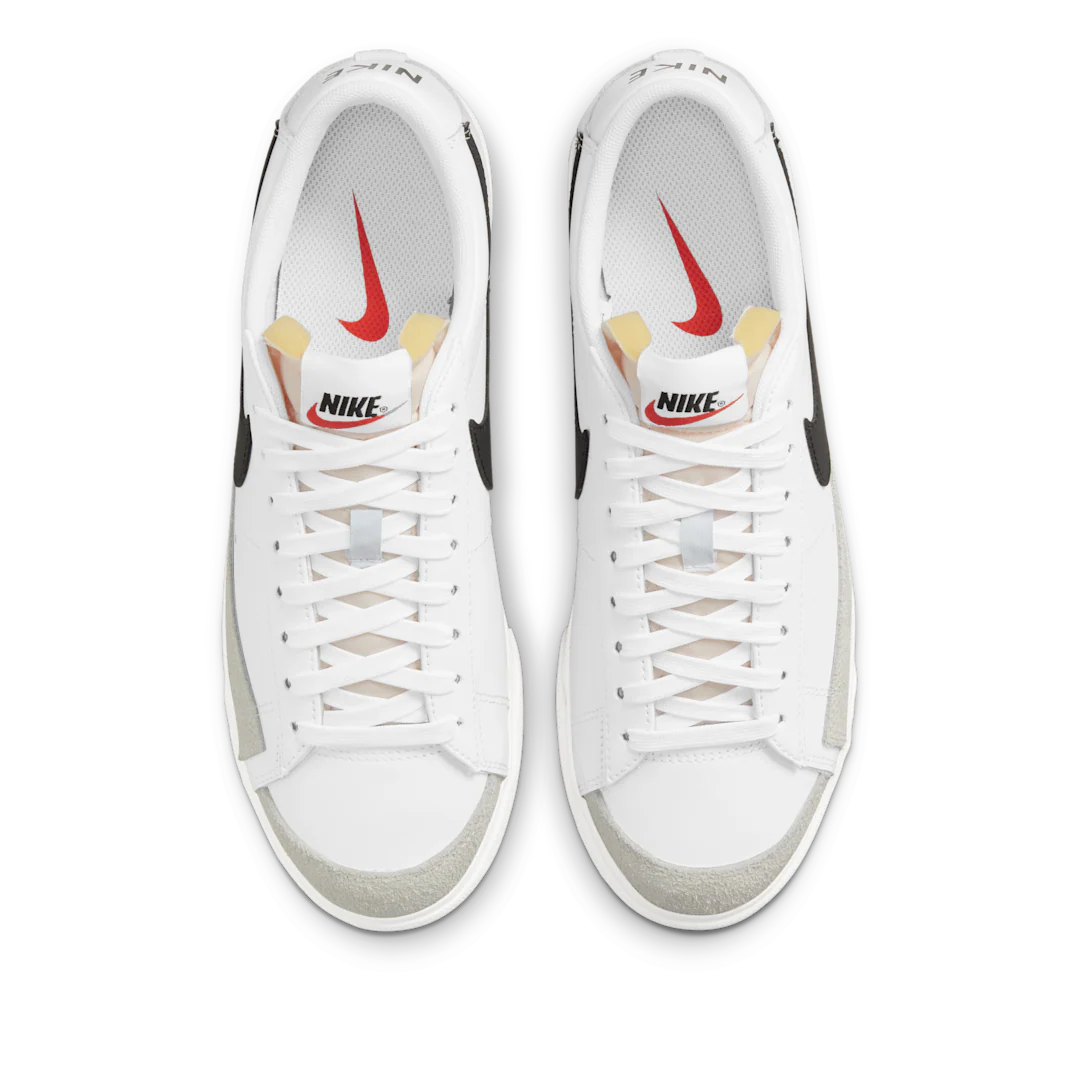 Nike Blazer Low Platform White Black - Image 2