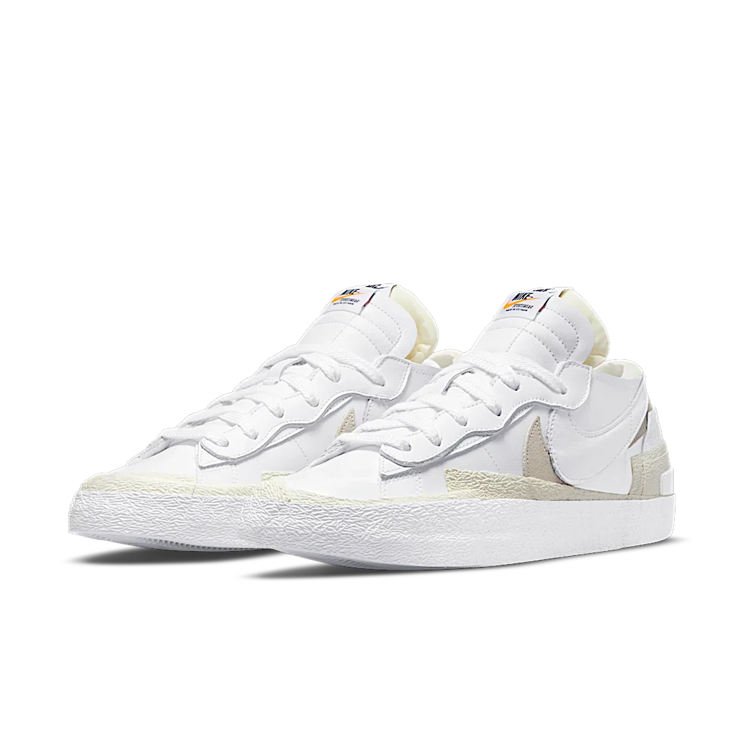 Nike Blazer Low sacai White Patent Leather - Image 2