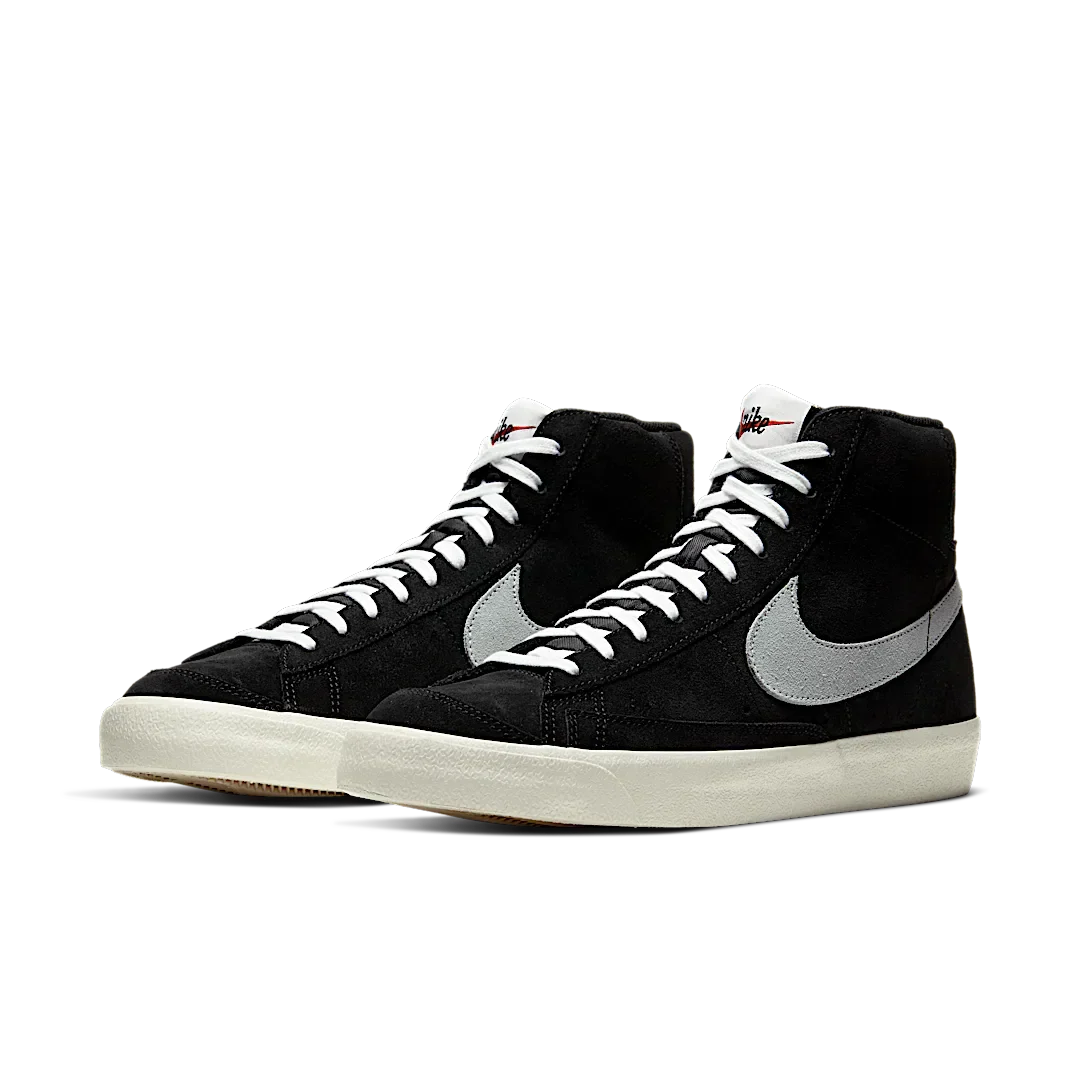 Nike Blazer Mid 77 Black Suede - Image 2