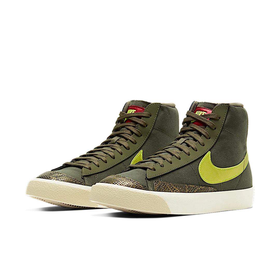 Nike Blazer Mid 77 Olive Snakeskin - Image 2