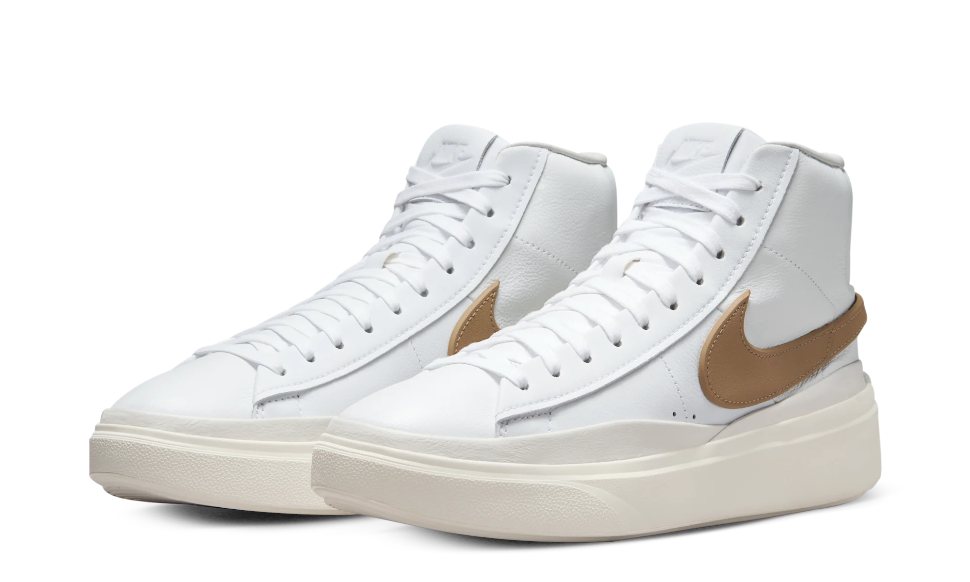 Nike Blazer Phantom Mid White Khaki - Image 2
