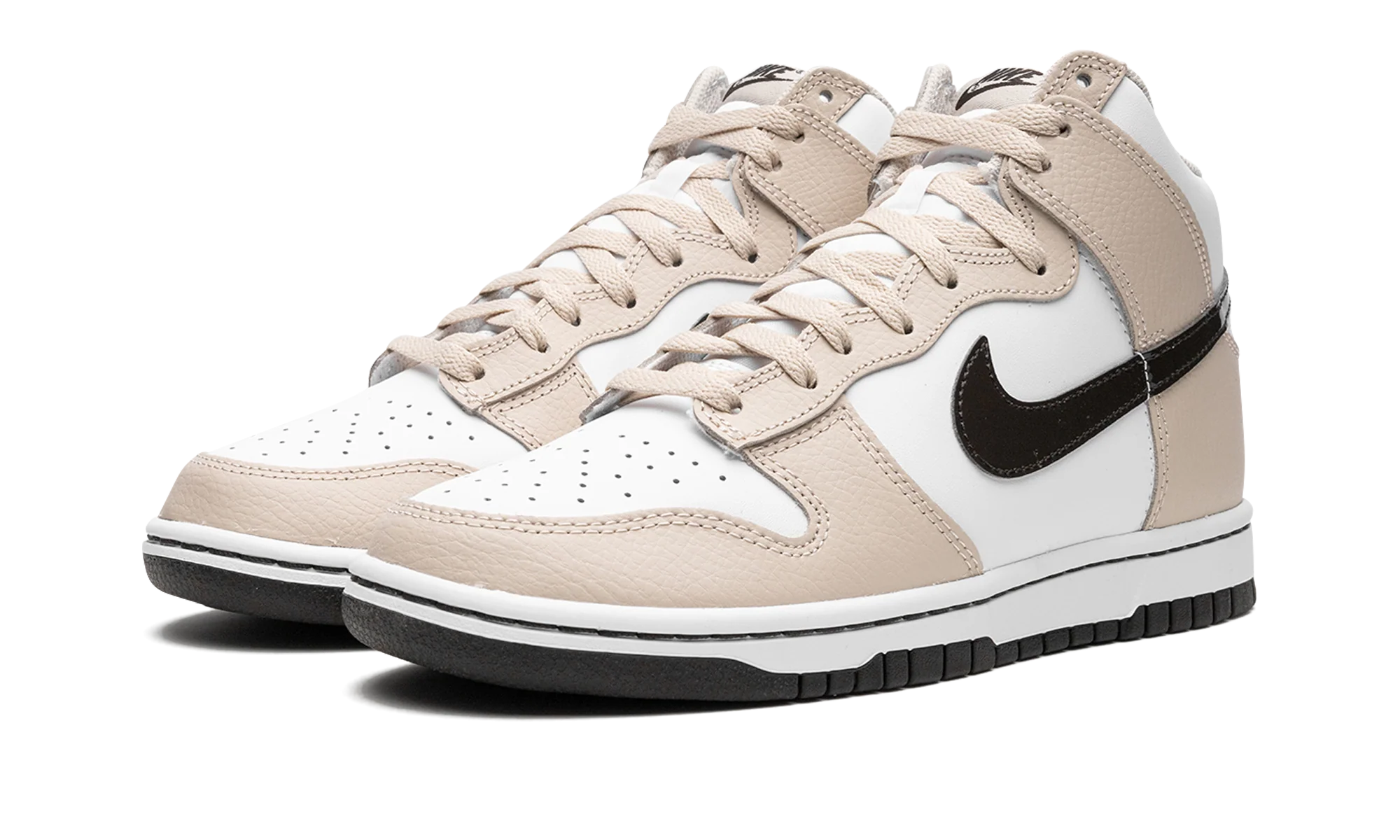 Nike Dunk High White Sanddrift Brown - Image 2