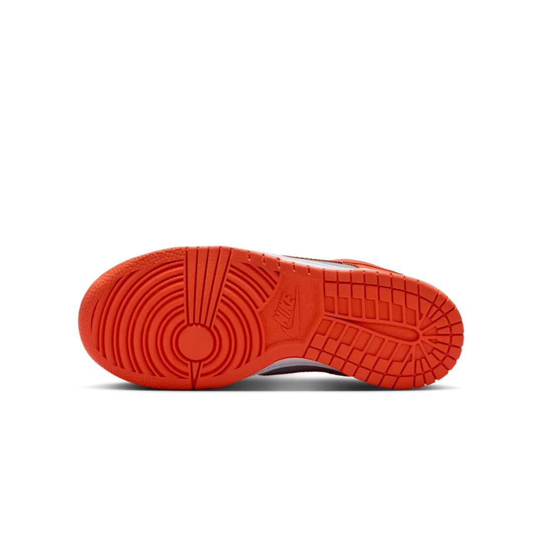 Nike Dunk Low Cement Grey Team Orange - Image 4