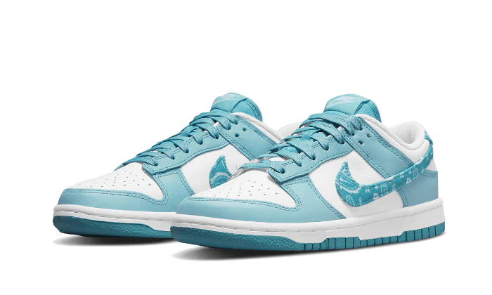 Nike Dunk Low Essential Paisley Pack Worn Blue - Image 2