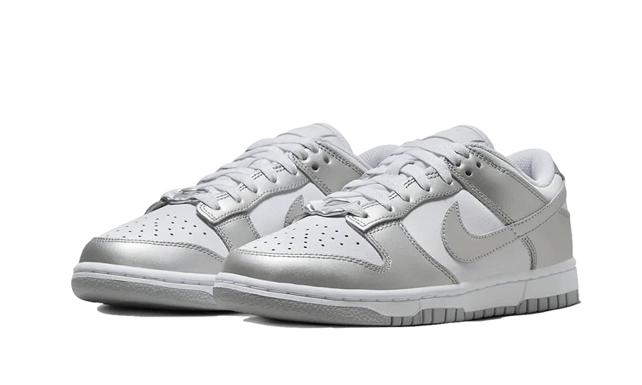 Nike Dunk Low Metallic Silver - Image 2