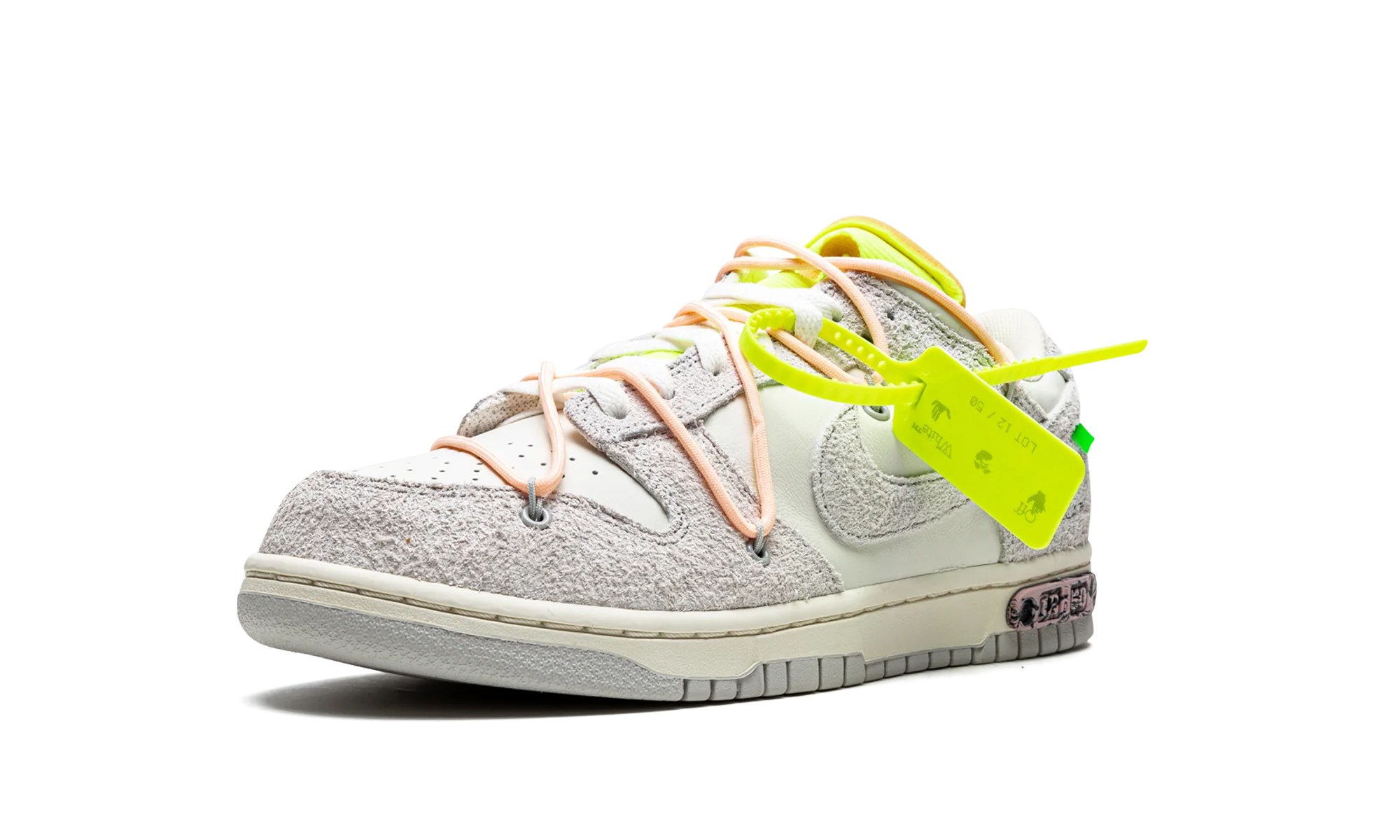 Nike Dunk Low Off-White Lot 12 - Image 4