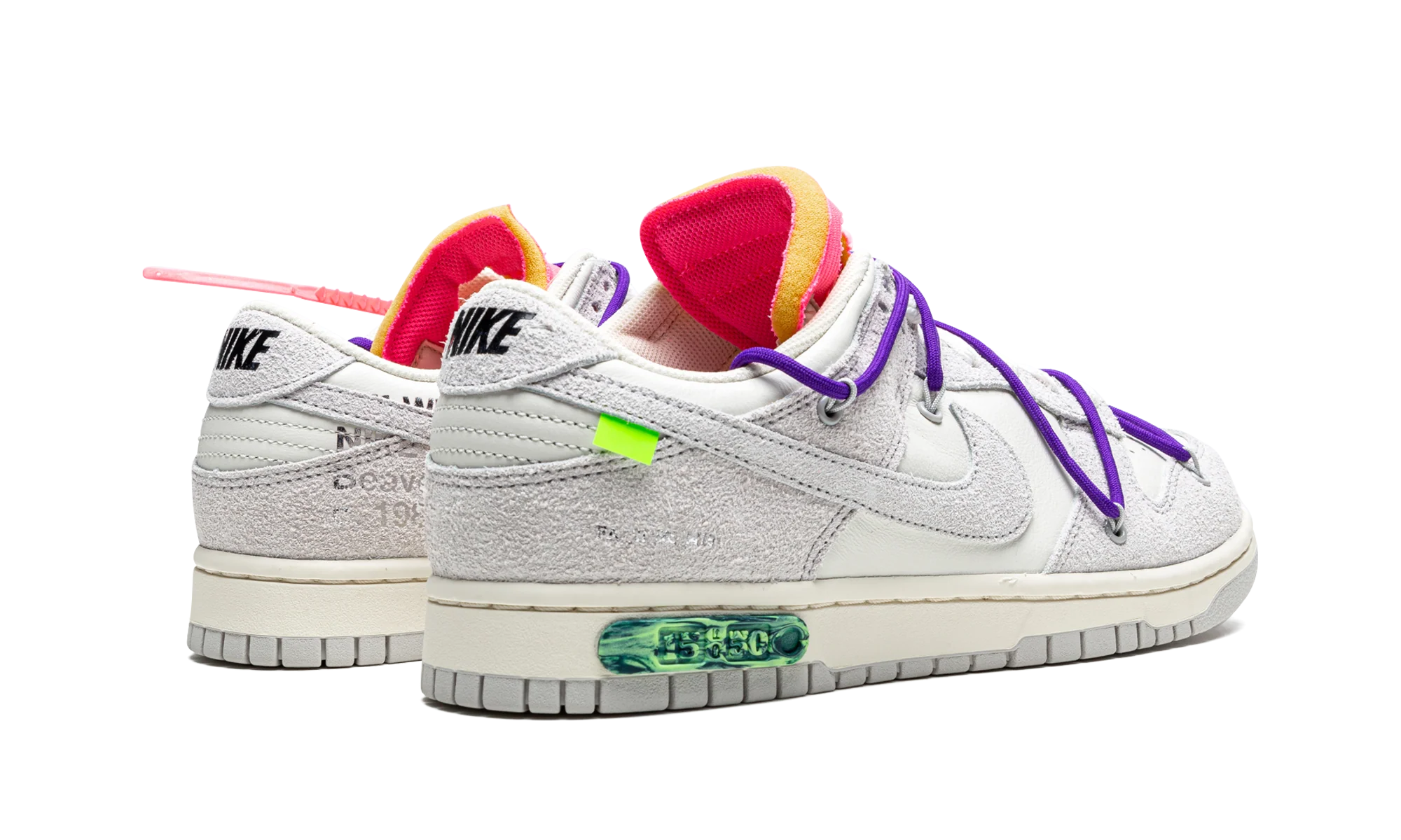 Nike Dunk Low Off-White Lot 15 - Image 3