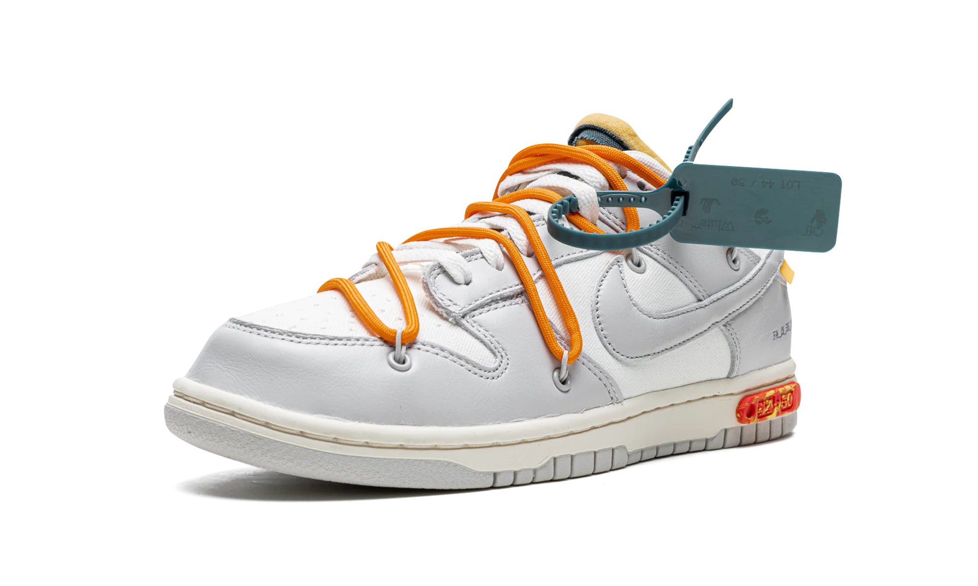 Nike Dunk Low Off-White Lot 44 - Image 4