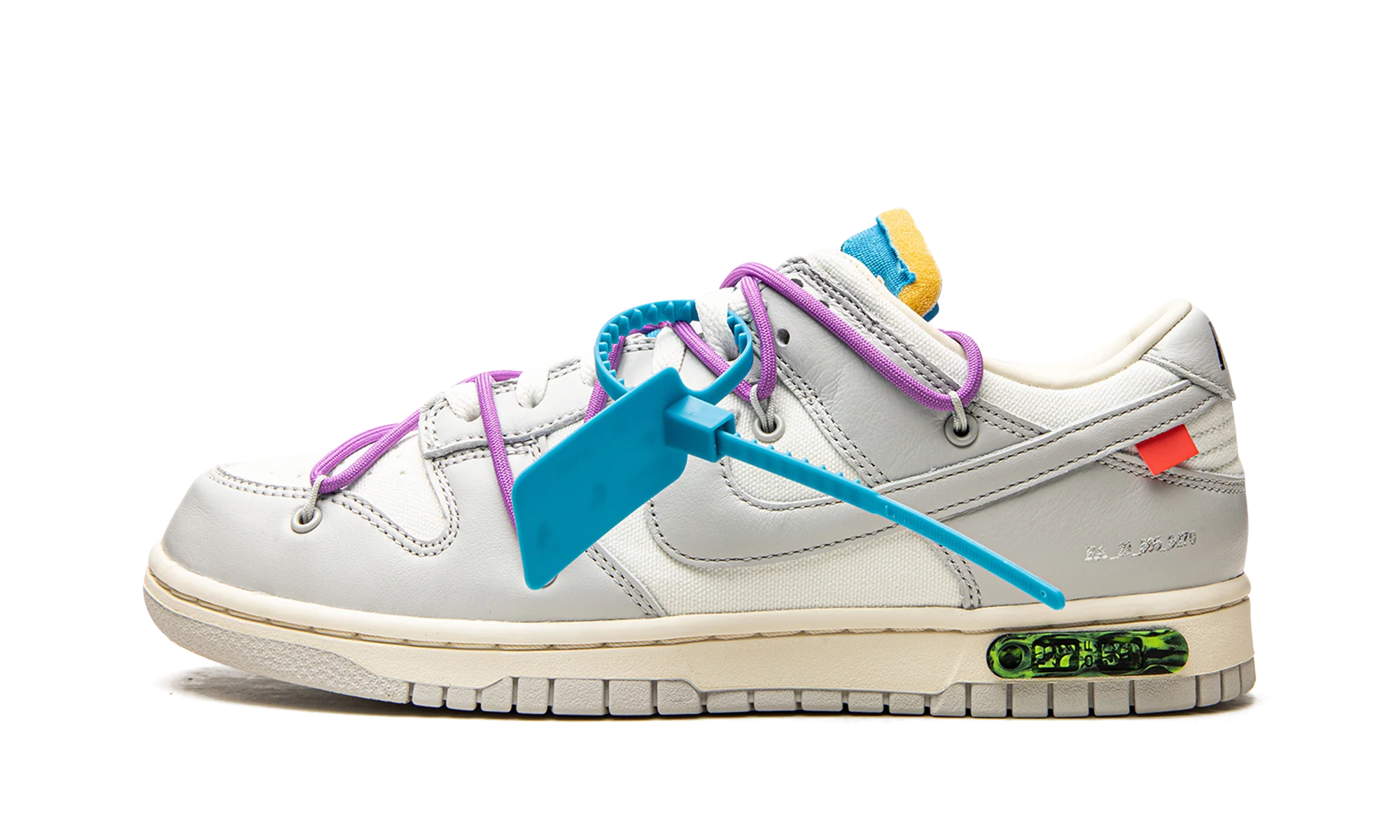 Nike Dunk Low Off-White Lot 47 - Image 8