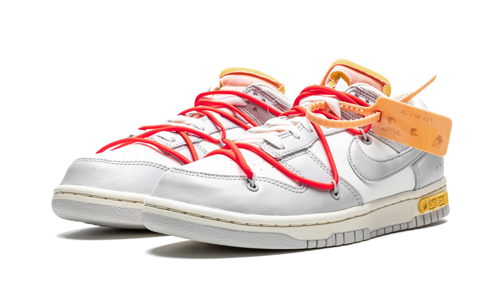 Nike Dunk Low Off-White Lot 6 - Image 2