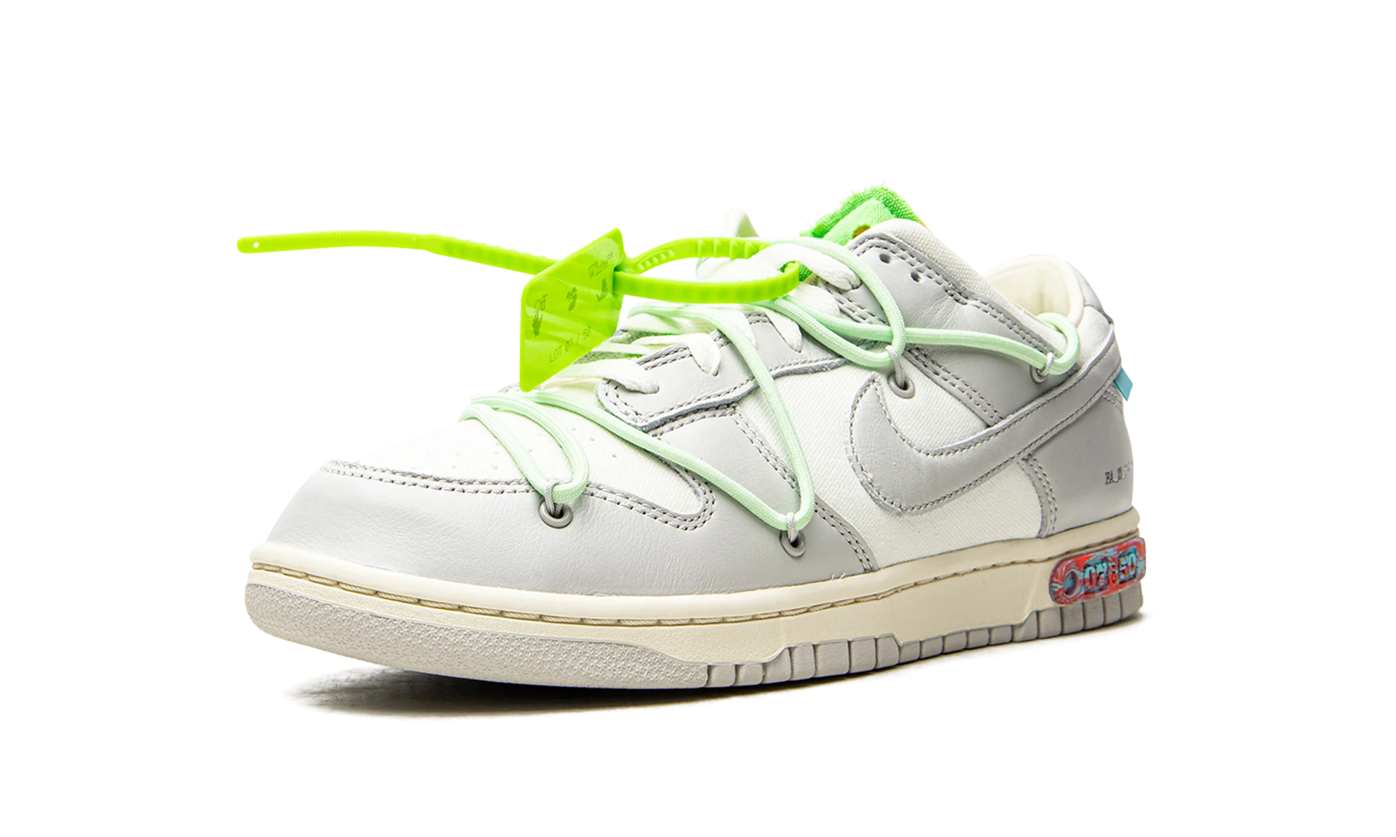 Nike Dunk Low Off-White Lot 7 - Image 4