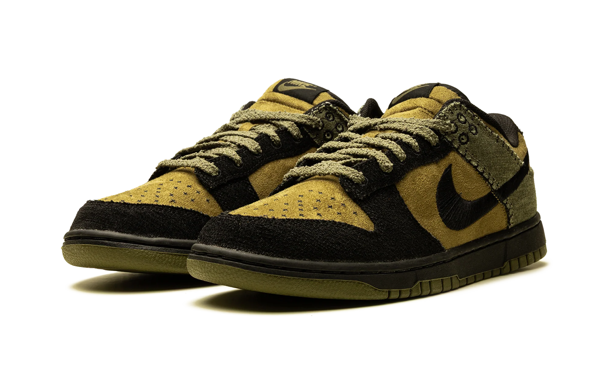 Nike Dunk Low Retro Camo Olive - Image 2