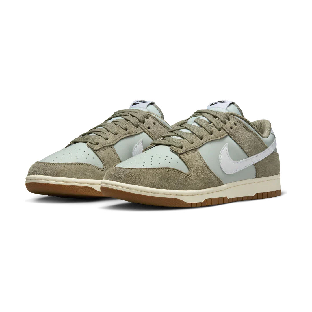 Nike Dunk Low Retro SE Light Silver Light Army Sail White - Image 2