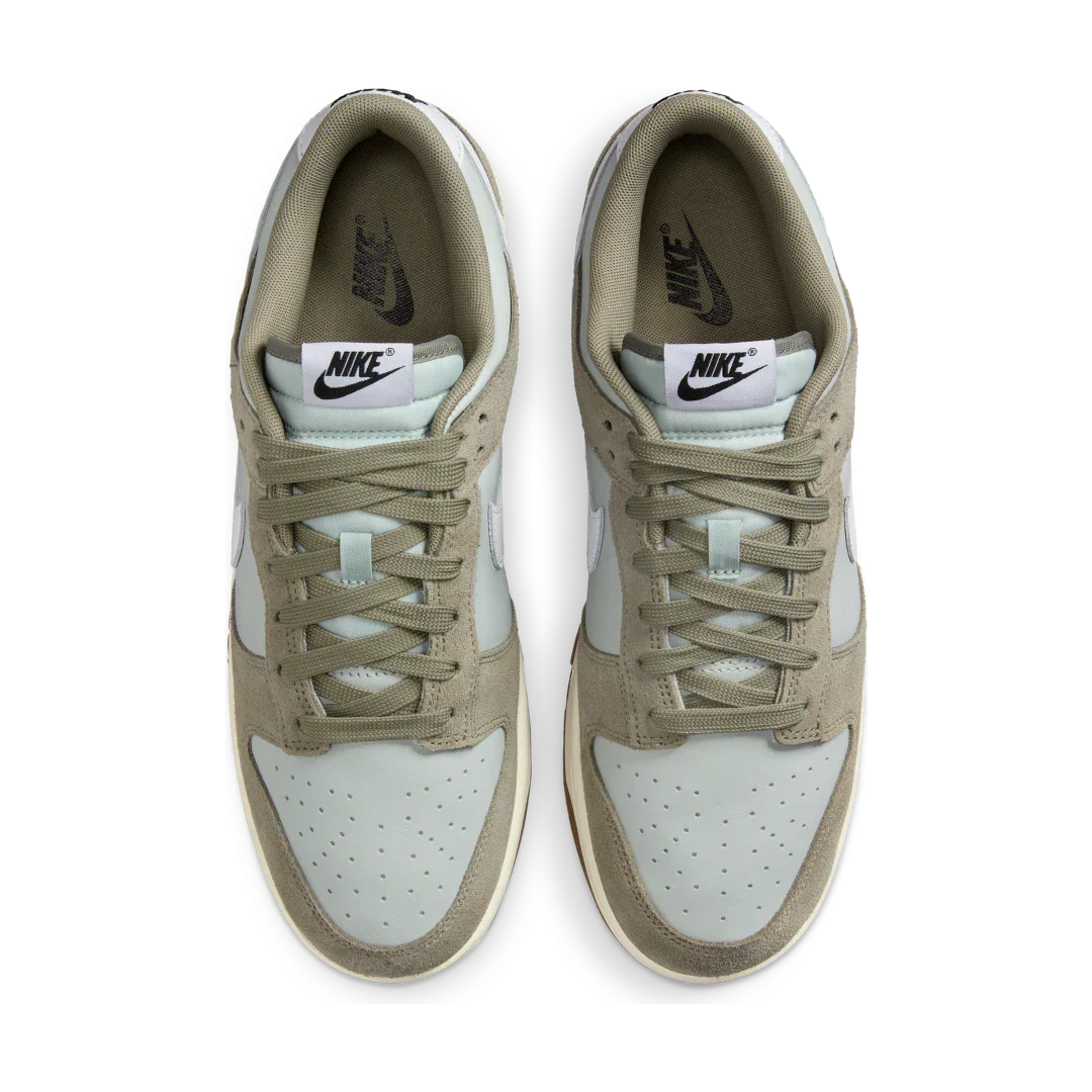 Nike Dunk Low Retro SE Light Silver Light Army Sail White - Image 3