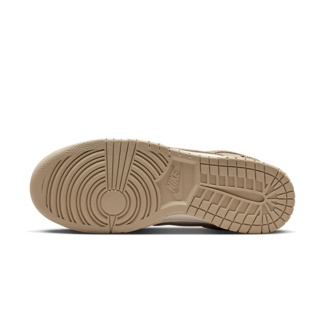 Nike Dunk Low Sail Metallic Gold Linen - Image 4