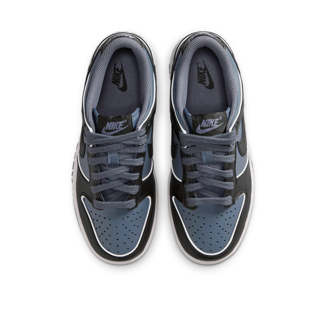 Nike Dunk Low SE Light Carbon White Black - Image 3