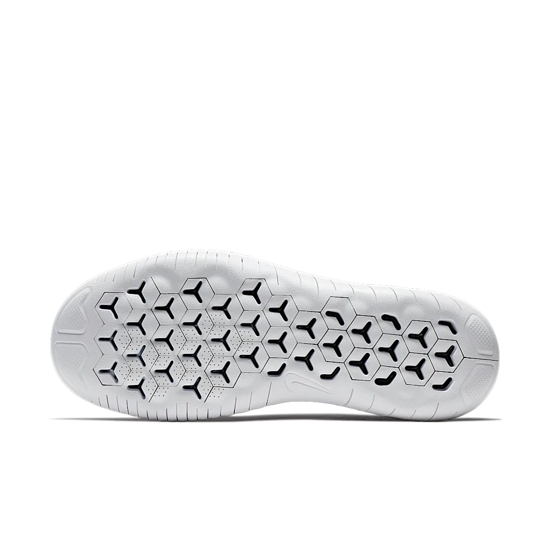 Nike Free RN Flyknit 2018 Black White Ombre - Image 4