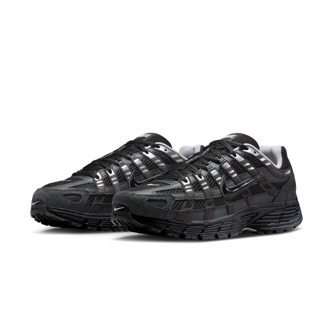 Nike P-6000 Suede Anthracite Metallic Silver - Image 2