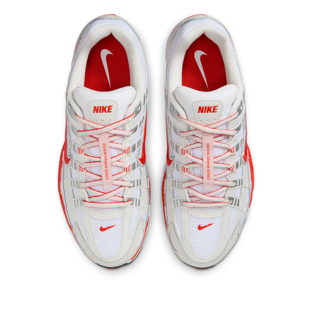 Nike P-6000 White Platinum Tint Black Picante Red - Image 3