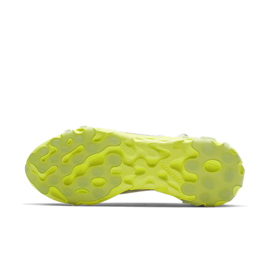 Nike React Runner ISPA Platinum Tint Volt Glow Team Red - Image 4