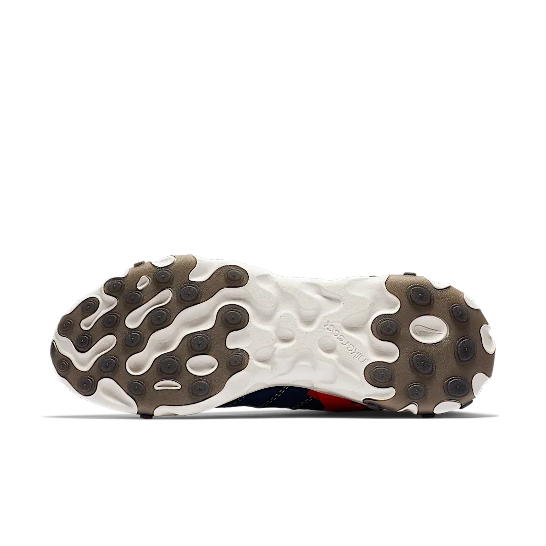 Nike React Runner Mid WR ISPA Blue Void Team Orange - Image 4