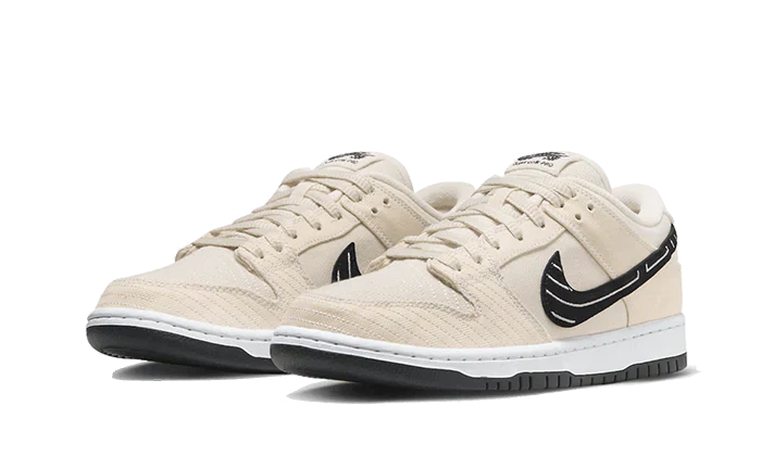 Nike SB Dunk Low Albino & Preto - Image 2
