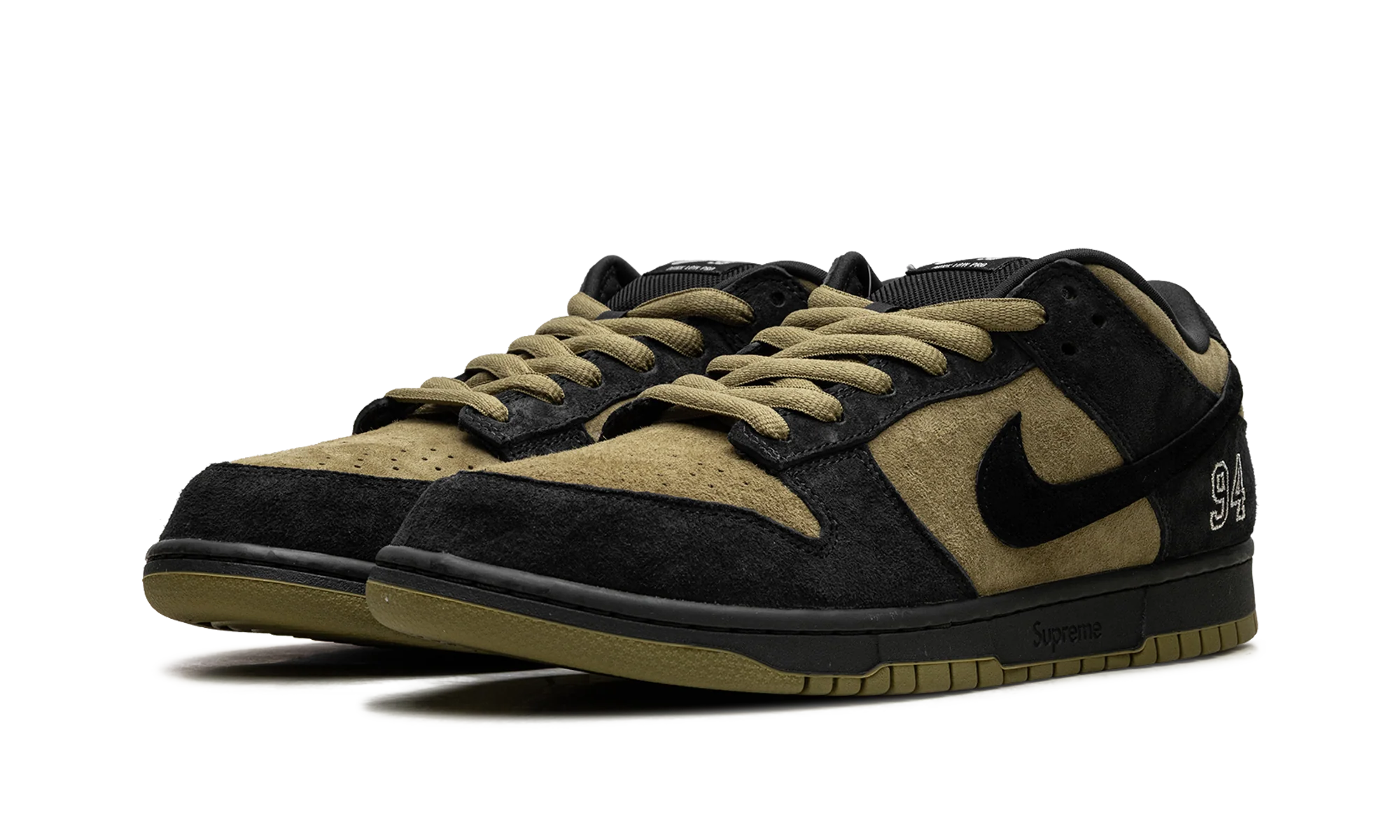 Nike SB Dunk Low Supreme 94 Camper Green - Image 2