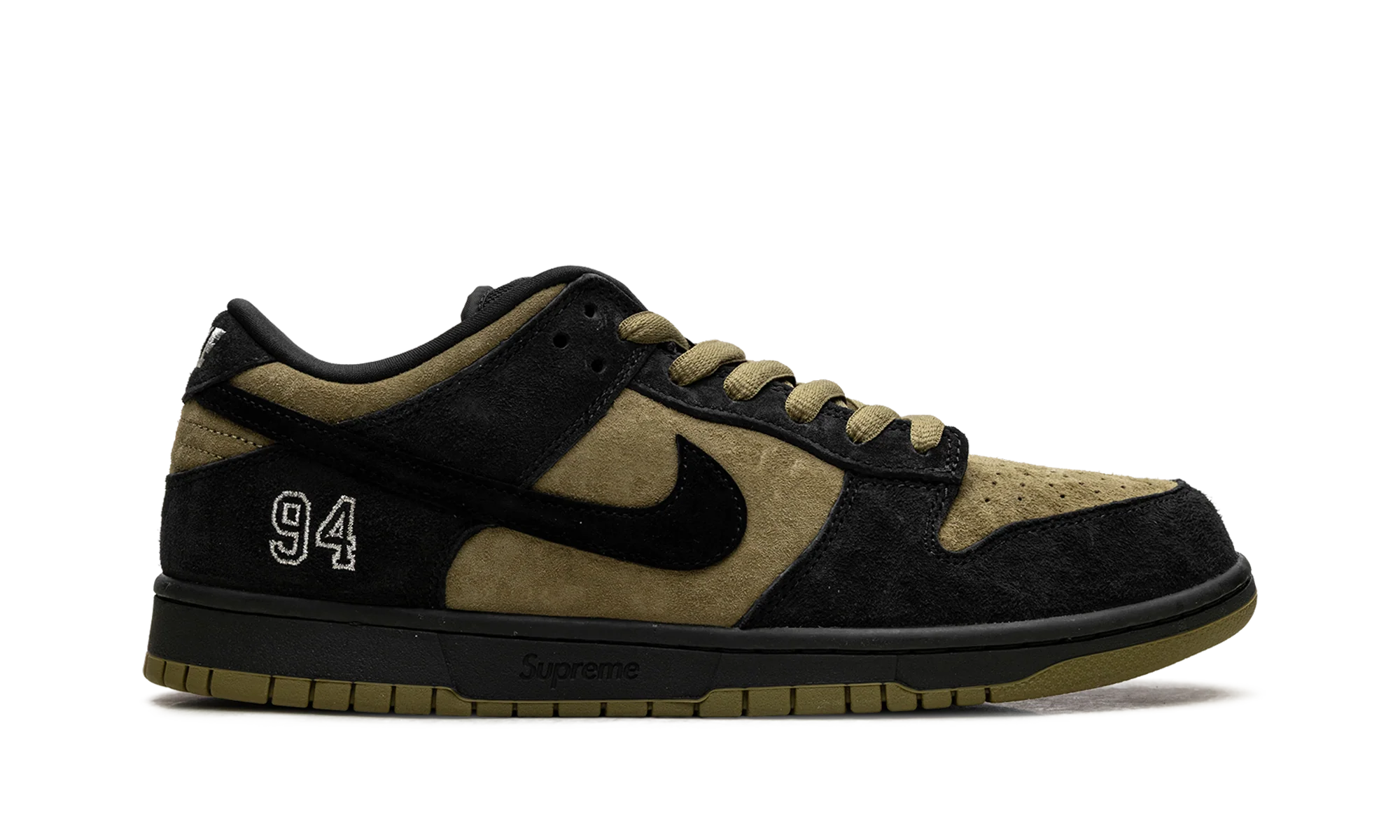 Nike SB Dunk Low Supreme 94 Camper Green - Image 6