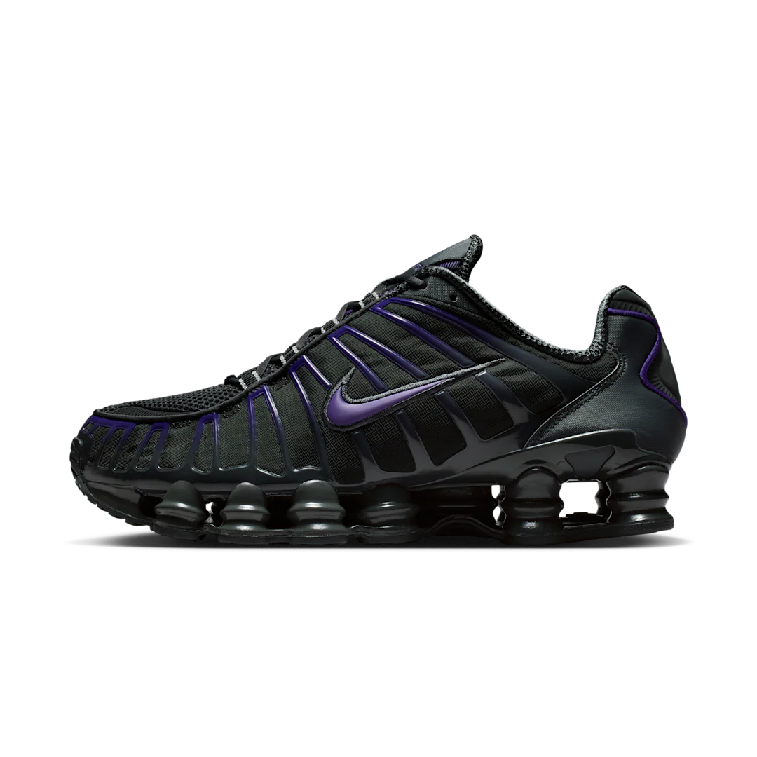 Nike Shox TL Dark Smoke Grey Court Purple