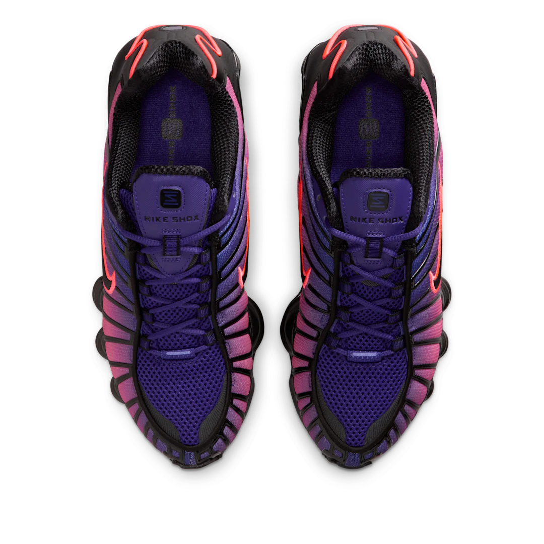 Nike Shox TL Fade Court Purple Hot Lava - Image 3