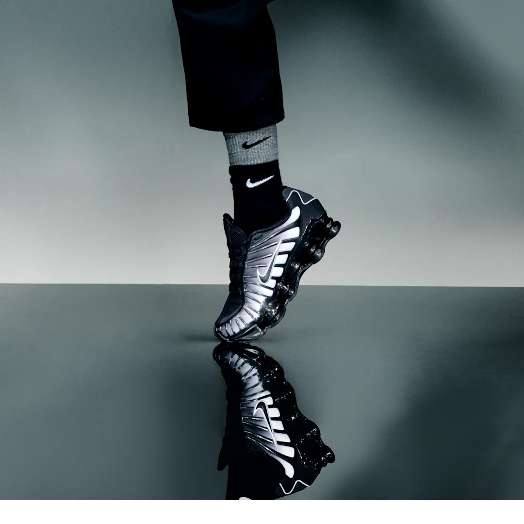 Nike Shox TL Fade Off Noir White - Image 4