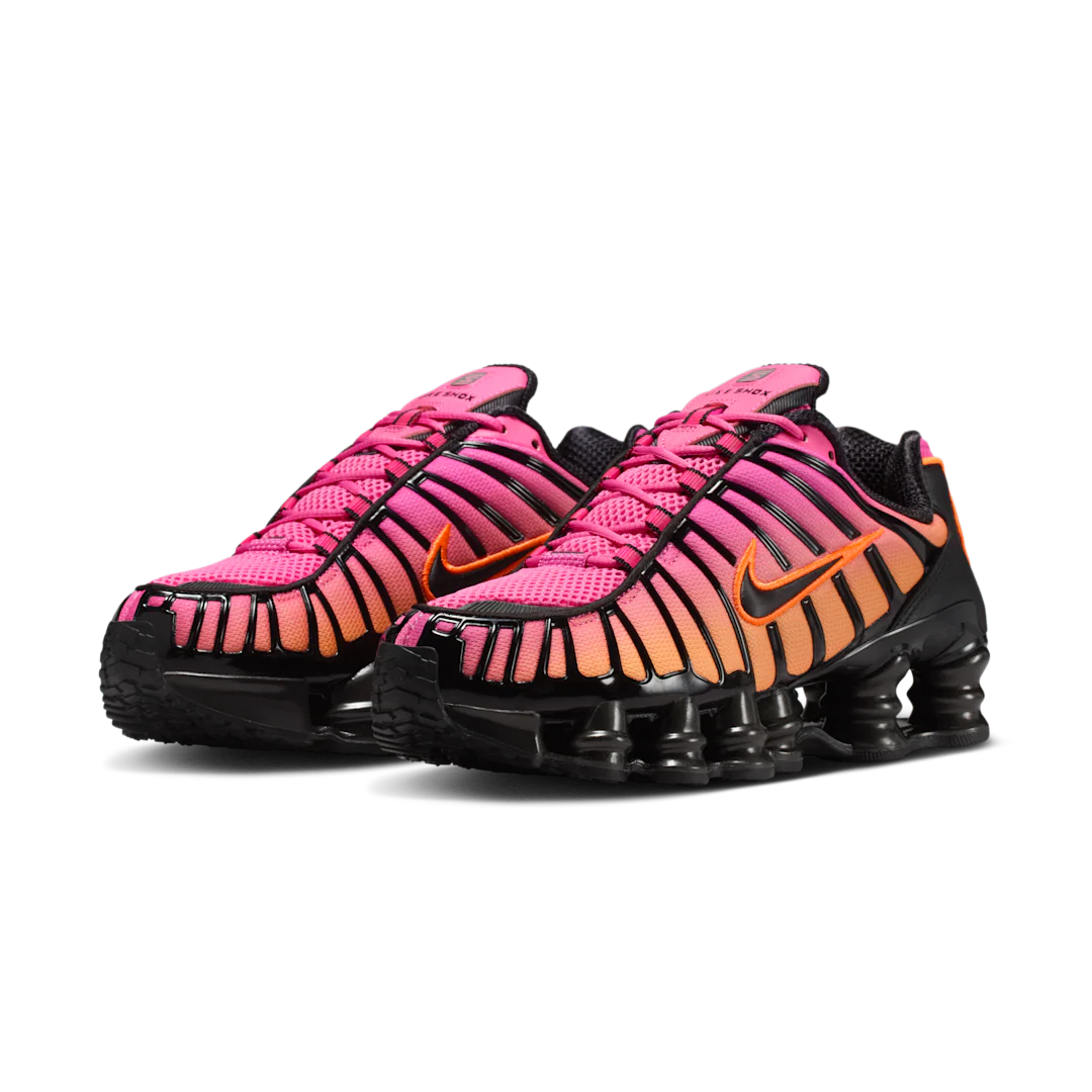 Nike Shox TL Fade Pinksicle Total Orange - Image 2